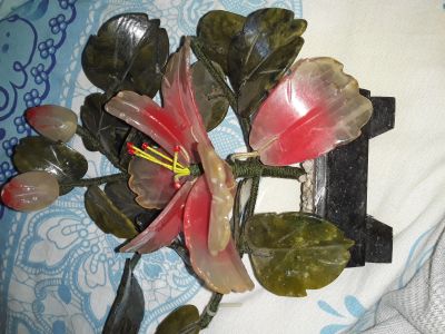Лот: 20225643. Фото: 1. Каменный цветок. Искусственные и сувенирные цветы