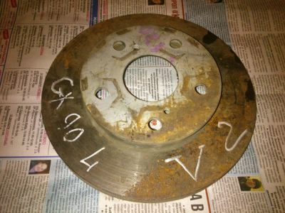 Лот: 10789802. Фото: 1. Диск тормозной передний Toyota... Тормозная система