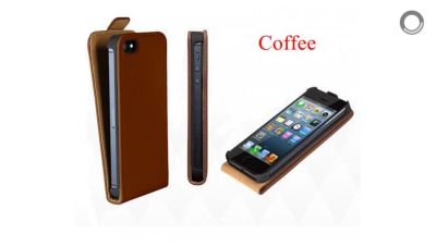 Лот: 3678213. Фото: 1. Чехол Iphone 5, 5S, кофе + в подарок... Чехлы, бамперы