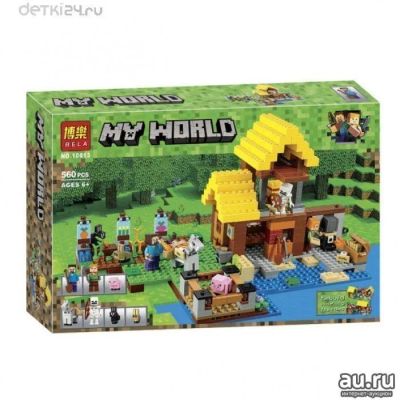 Лот: 11633100. Фото: 1. 👷 Конструктор Minecraft "Фермерский... Конструкторы