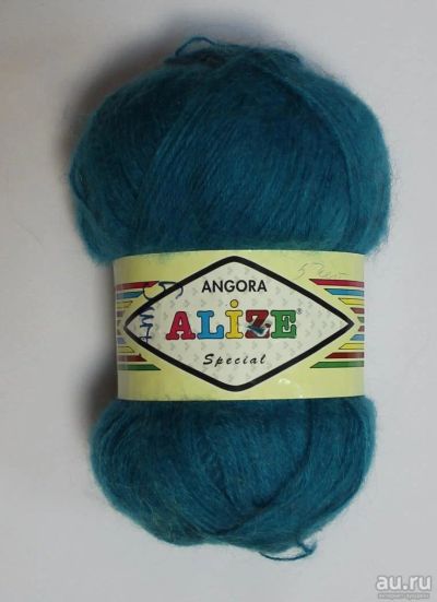 Лот: 11187306. Фото: 1. Пряжа Alize Special Angora 60... Ткани, нитки, пряжа