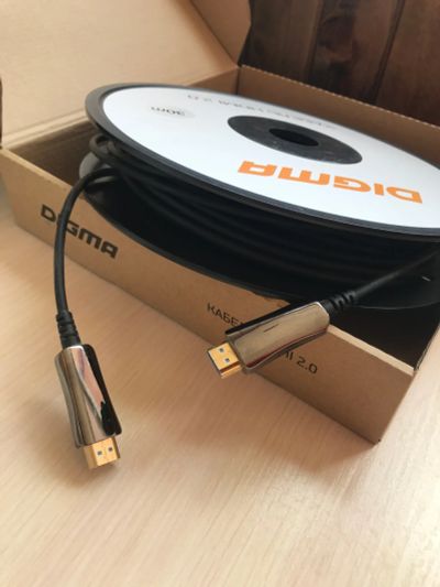 Лот: 16218428. Фото: 1. Кабель DIGMA HDMI 2.0 30 метров. Провода, кабели
