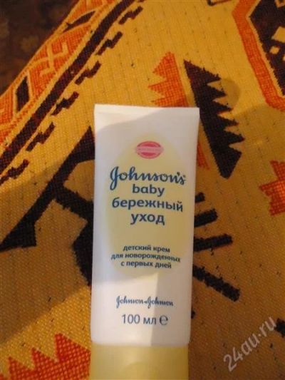 Лот: 4690874. Фото: 1. Крем Johnsons baby бережный уход. Детская гигиена