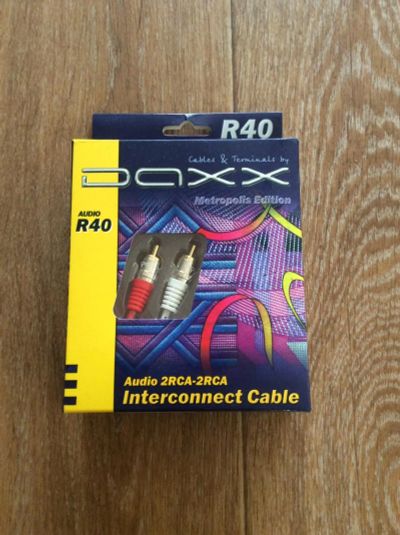 Лот: 6794161. Фото: 1. Провод линейный 2RCA -2RCA DAXX... Аксессуары для автозвука