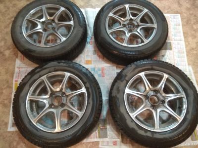 Лот: 13718771. Фото: 1. Зимняя резина bridgestone studless... Шины