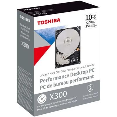 Лот: 21437263. Фото: 1. Диск Toshiba 10TB X300 Performance... Жёсткие диски (HDD)