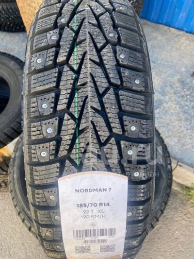 Лот: 23510693. Фото: 1. Зимняя резина 185/70 R-14 " Ikon... Шины