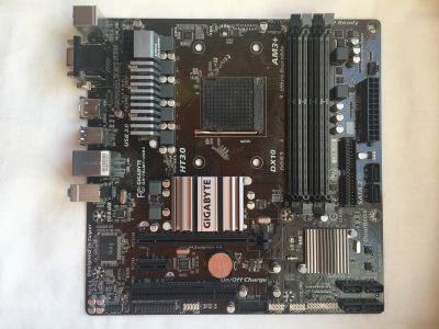 Лот: 17126197. Фото: 1. Материнская плата Gigabyte GA-78LMT-USB3... Материнские платы
