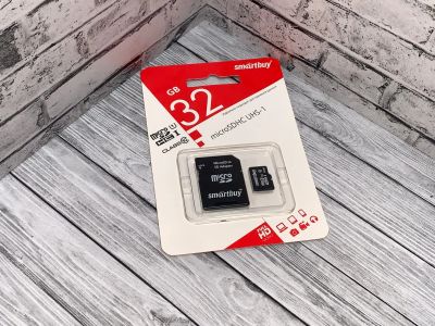 Лот: 19841611. Фото: 1. Карта памяти MicroSD 32 Gb Smart... Карты памяти