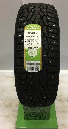 Лот: 14550351. Фото: 1. Шины Nokian Nordman 7 SUV 215... Шины