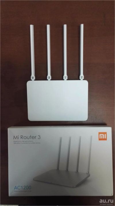 Лот: 9677074. Фото: 1. router Xiaomi Mi WiFi 3 AC1200... Маршрутизаторы (роутеры)