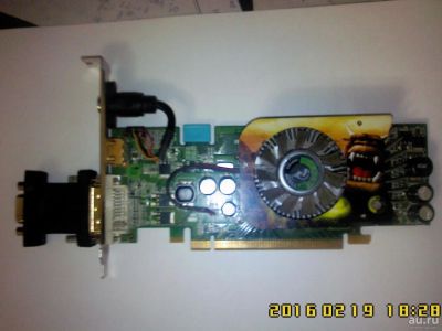 Лот: 6979753. Фото: 1. Низкопрофильная GF8600GT c HDMI. Видеокарты