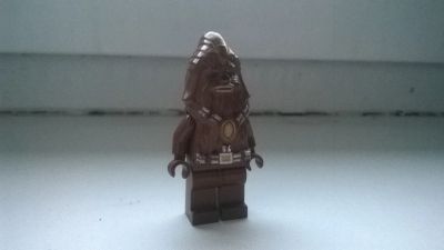 Лот: 4953663. Фото: 1. Минифигурка Lego Star Wars Чубакка. Конструкторы