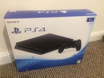 Лот: 9029590. Фото: 1. Sony PlayStation 4 Slim 1TB CUH-2016B... Игровые приставки, консоли