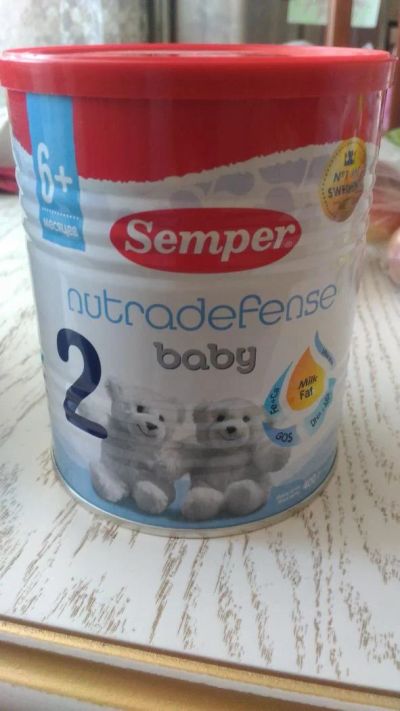 Лот: 9843417. Фото: 1. Заменитель молока Semper ND Baby... Детское питание