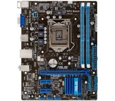 Лот: 7718327. Фото: 1. Asus P8H61-M LX3 R2.0 поддержка... Материнские платы
