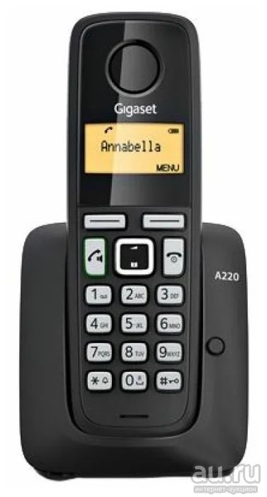 Лот: 17682372. Фото: 1. Gigaset a220. DECT и радиотелефоны