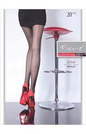 Лот: 8817694. Фото: 1. колготки fiore gina black 4. Колготки, чулки