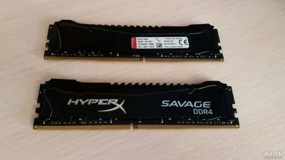 Лот: 12977839. Фото: 1. Оперативная память Kingston HyperX... Оперативная память