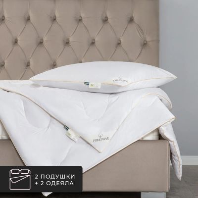 Лот: 22377882. Фото: 1. Набор 2 одеяла + 2 подушки Cashmere... Одеяла, подушки