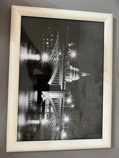 Лот: 19302764. Фото: 1. Белая рамка. Рамки, багет