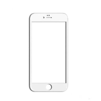 Лот: 15236448. Фото: 1. Защитное 3D стекло iphone 6 Белое... Защитные стёкла, защитные плёнки