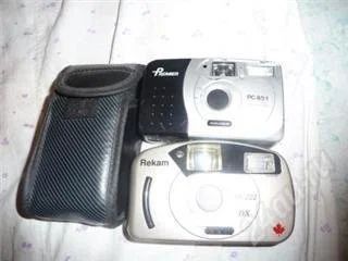 Лот: 147330. Фото: 1. 2 фотика (рабочие). Плёночные компактные