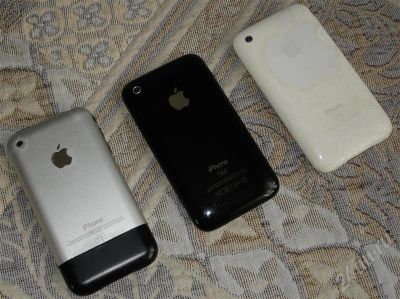 Лот: 727966. Фото: 1. Неисправные Iphone 2G 8gb/3G 16gb... Смартфоны