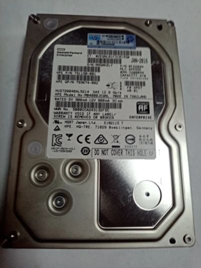 Лот: 17437156. Фото: 1. comp.hdd.#65 Серверный SAS жесткий... СХД