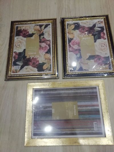 Лот: 14917054. Фото: 1. новые фоторамки одним лотом а4. Фоторамки, фотоальбомы