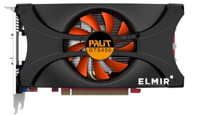 Лот: 11338203. Фото: 1. Видеокарта Palit GeForce GTS 450... Видеокарты