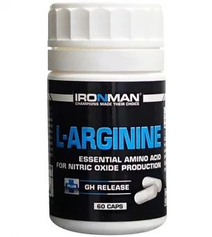 Лот: 8229132. Фото: 1. L-аргинин Ironman L-arginine ВЫШЕЛ... Спортивное питание, витамины