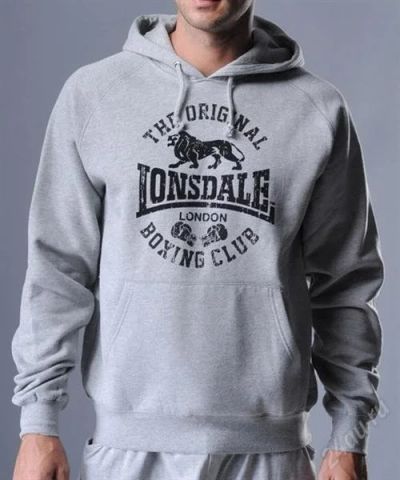 Лот: 2700418. Фото: 1. Толстовка Худи Lonsdale Club Logo... Свитеры, толстовки, худи