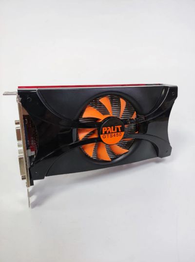 Лот: 19352198. Фото: 1. Видеокарта Palit GeForce GTS 450... Видеокарты