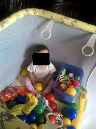 Лот: 2910591. Фото: 1. продам манеж (либо обмен читайте... Манежи