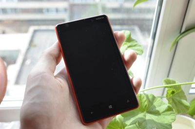 Лот: 3904783. Фото: 1. Nokia Lumia 820 Red, Возможен... Смартфоны
