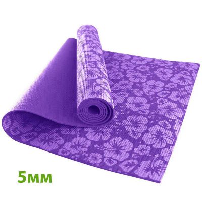 Лот: 22360901. Фото: 1. Коврик для йоги Sportex HKEM113-05-PURPLE... Фитнес, аэробика и гимнастика