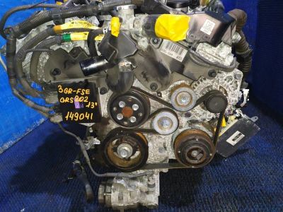 Лот: 17135204. Фото: 1. Двигатель Toyota Crown GRS202... Двигатель и элементы двигателя