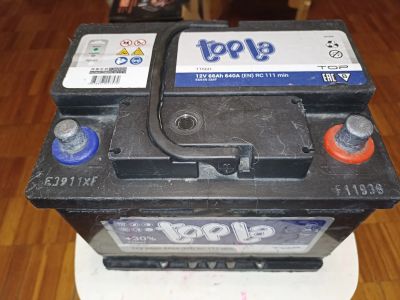 Лот: 19924517. Фото: 1. Аккумулятор Topla 12v 66Ah 640A. Аккумуляторы