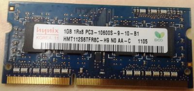 Лот: 4778560. Фото: 1. so-dimm 1gb ddr3. Оперативная память