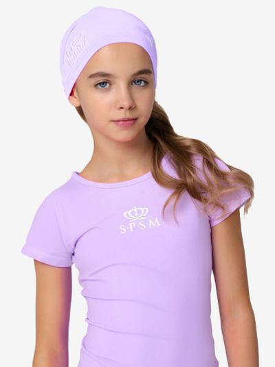 Лот: 25807707. Фото: 1. Косынка женская SPSM, Фиолетовый. Другое (спортивная одежда)