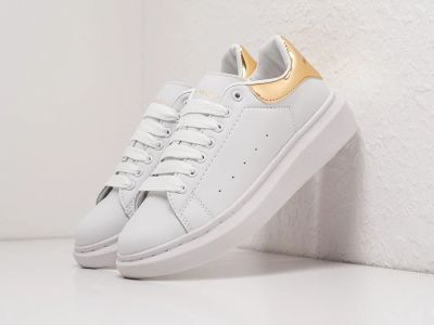 Лот: 18949741. Фото: 1. Кроссовки Alexander McQueen Lace-Up... Кеды, кроссовки, слипоны
