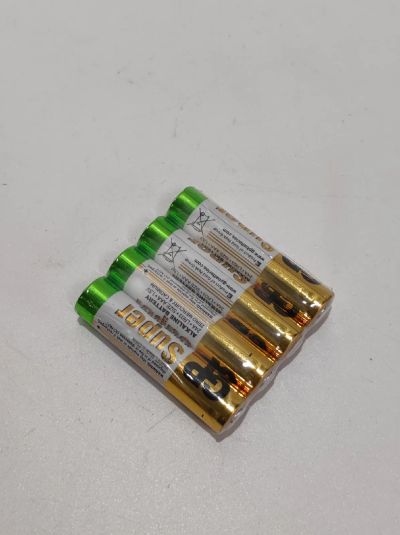 Лот: 19317277. Фото: 1. Батарея AAA GP Super Alkaline... Батарейки, аккумуляторы, элементы питания
