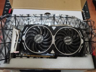 Лот: 19369830. Фото: 1. Msi Armor rx 580 8 гб. Видеокарты