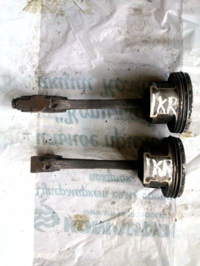 Лот: 11550577. Фото: 1. Поршень с шатуном 1KR Toyota Passo... Двигатель и элементы двигателя