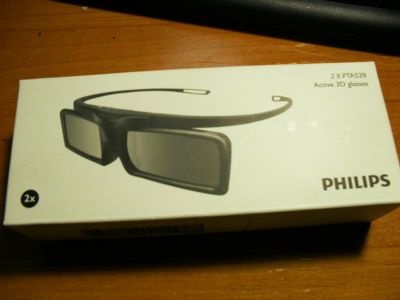 Лот: 12716991. Фото: 1. 3D очки RTA529 philips активные. 3D-очки