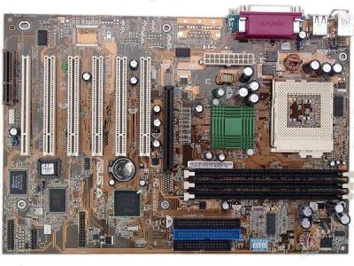 Лот: 1616377. Фото: 1. Материнская плата Asus TUSL2-C... Материнские платы