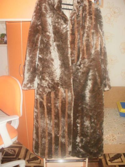 Лот: 3200703. Фото: 1. Мутоновая шуба, Казань, размер... Верхняя одежда