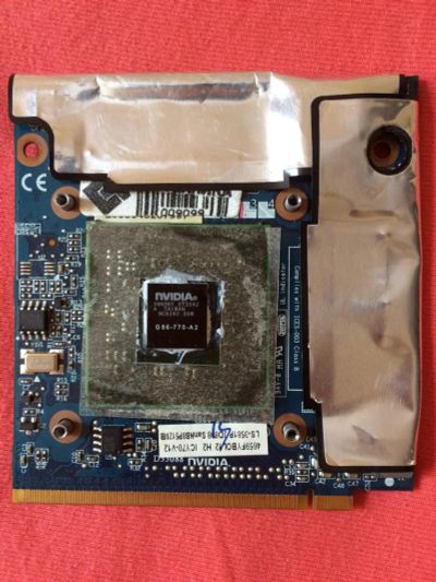 Лот: 7443956. Фото: 1. Видеокарта ноутбучная GeForce... Видеокарты