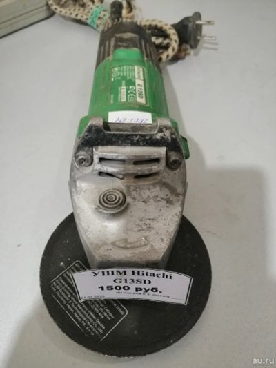 Лот: 15334207. Фото: 1. УШМ, Болгарка Hitachi G13SD (2001-01... Электроинструмент